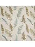 John Lewis & Partners Fern Embroidery Furnishing Fabric, Green