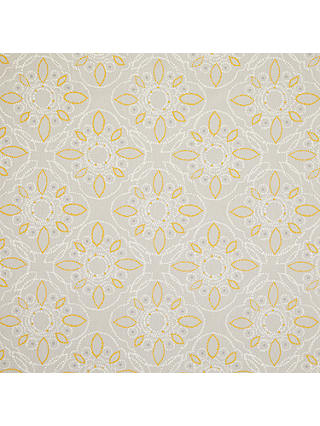 John Lewis & Partners Kasmanda PVC Tablecloth Fabric, Saffron