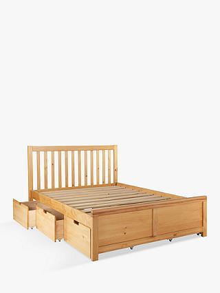 John Lewis & Partners Natural Storage Bed, Double
