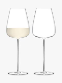 LSA International Wine Culture White Wine Goblets, 690ml, Set of 2