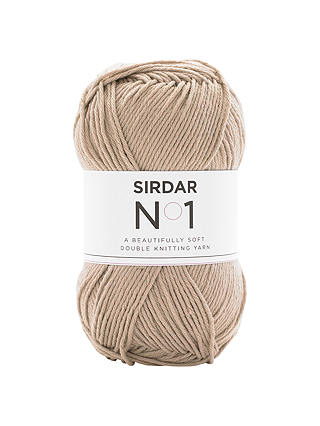 Sirdar No. 1 DK Knitting Yarn, 100g, Brown Sugar