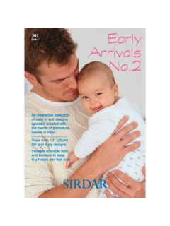 Sirdar Early Arrivals No.2 Pattern Book