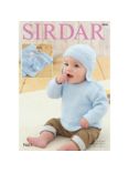 Sirdar No 1 DK Baby's Sweater and Accessories Patterns, 4848