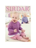 Sirdar No.1 DK Baby's Cardigan Pattern, 4846