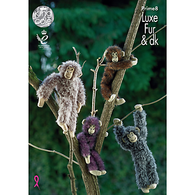 King Cole Luxe Faux Fur Primate Knitting Pattern Review