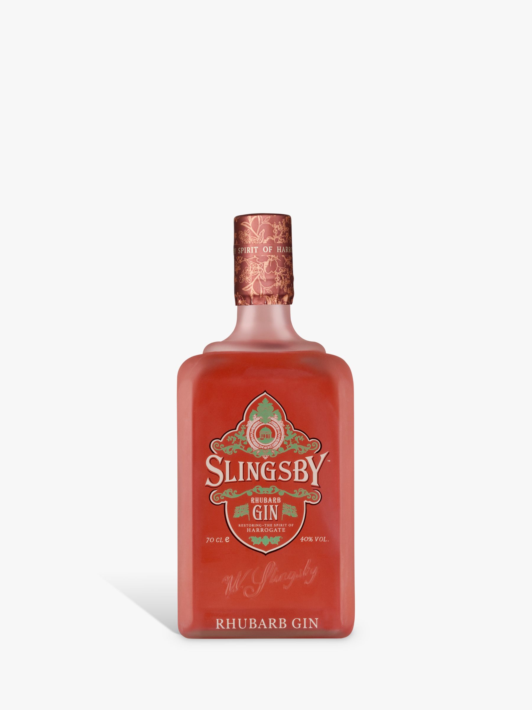 Slingsby Spirit of Harrogate Rhubarb Gin, 70cl | Gin
