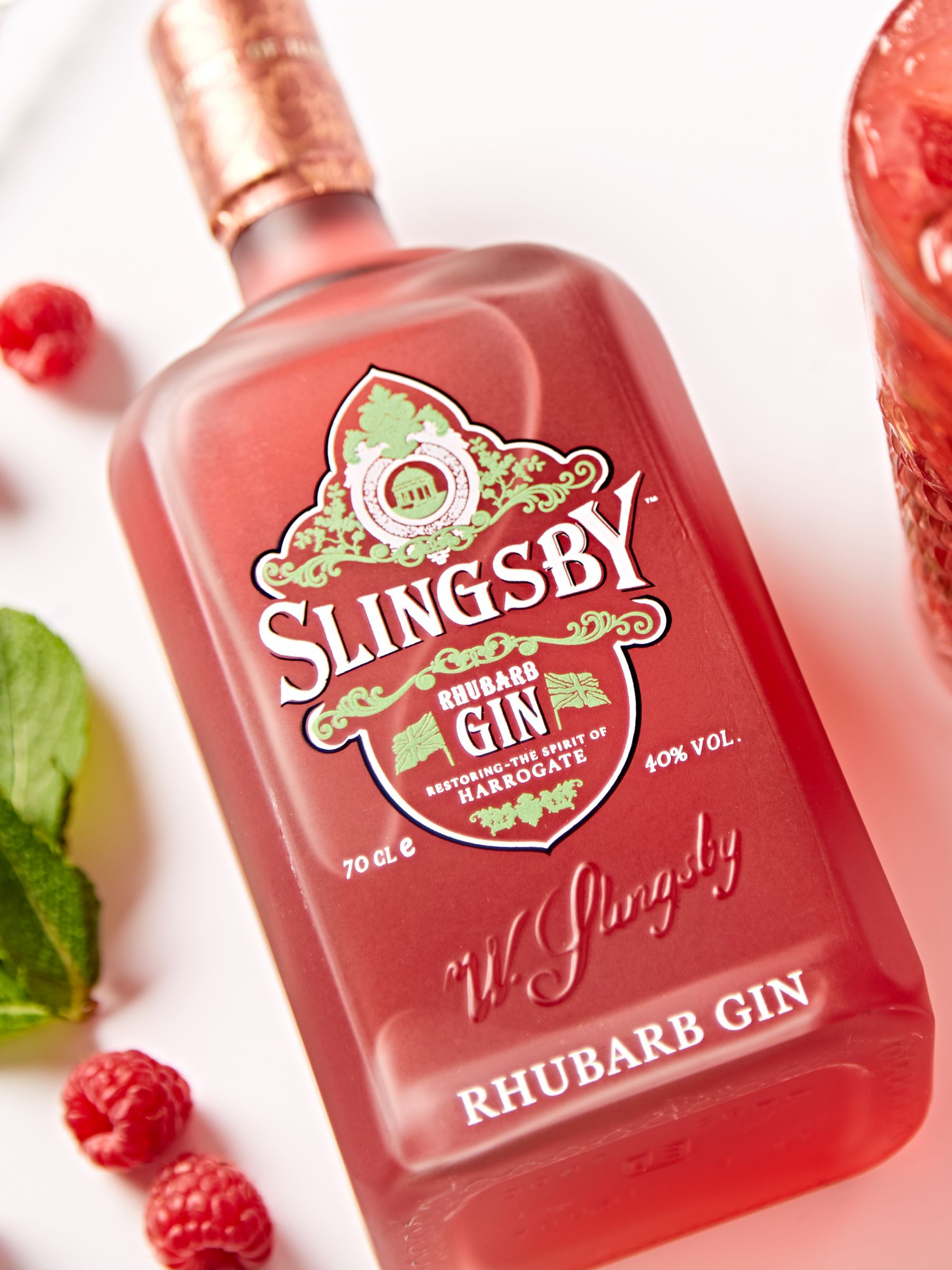 Slingsby Spirit Of Harrogate Rhubarb Gin 70cl