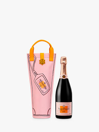Veuve Cliquot Rose Champagne Gift Bag, 75cl