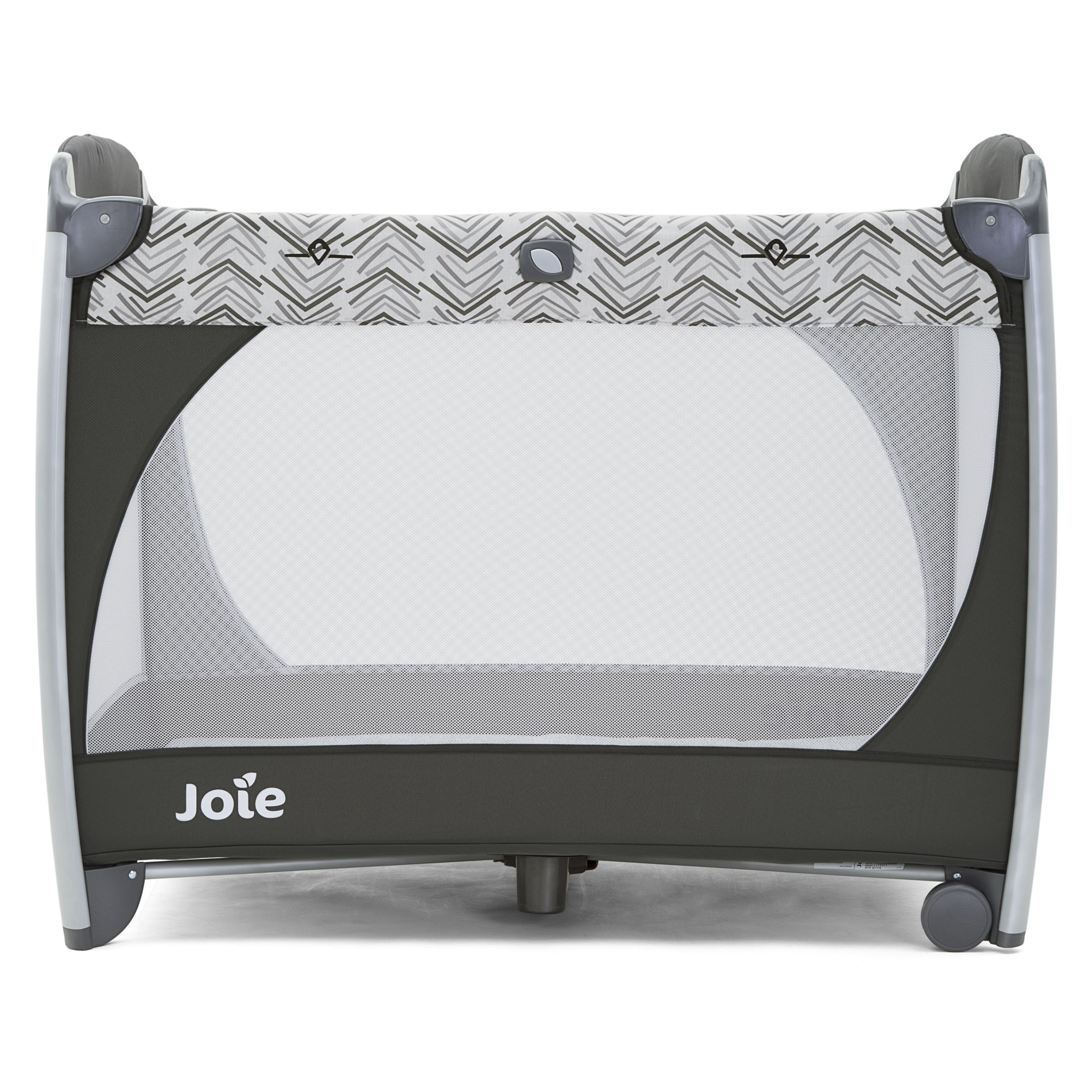 joie excursion change and bounce travel cot mattress size