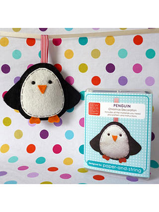 Sew Your Own Penguin Decoration Kit