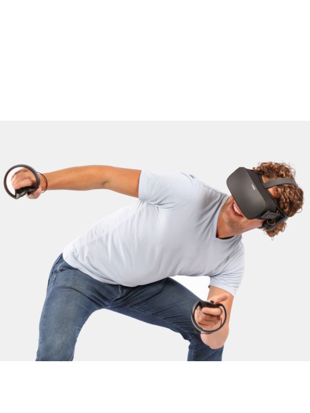 Oculus Rift Virtual Reality Headset and Touch Controllers