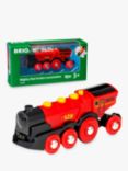 BRIO World Mighty Red Action Locomotive, FSC-Certified (Beech)
