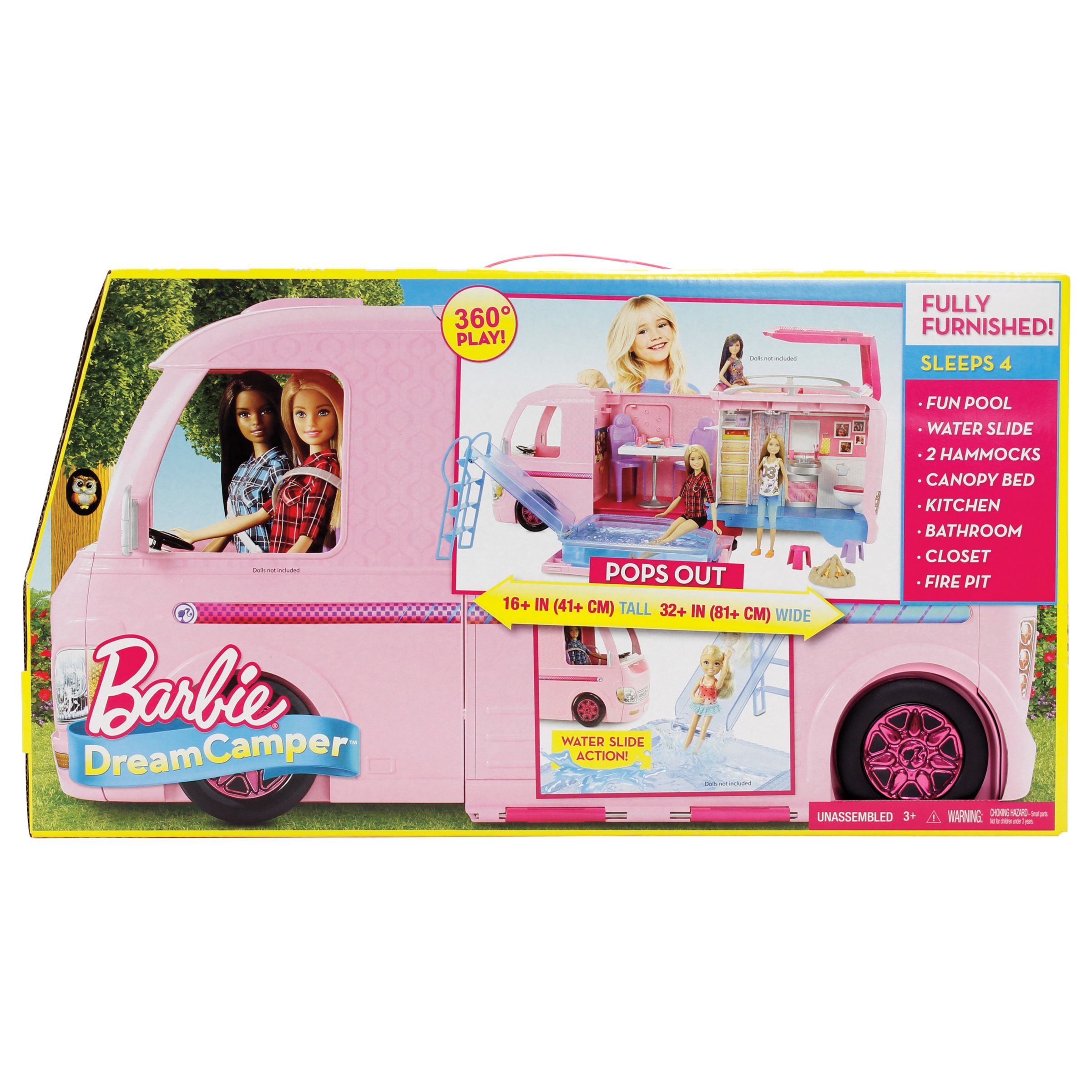 barbie dream camper van best price