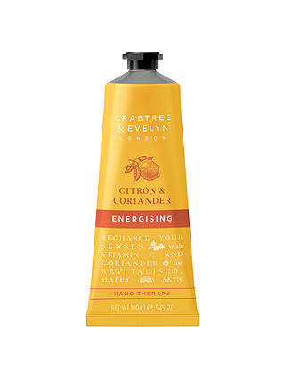 Crabtree & Evelyn Citron & Coriander Energising Hand Therapy, 100ml