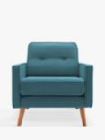 G Plan Vintage The Sixty Five Armchair, Fleck Blue