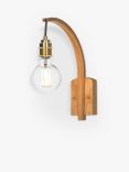 Tom Raffield Hanter Wall Light, Oak