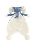 Jellycat Cordy Roy Baby Elephant Soother Soft Toy, One Size, Multi