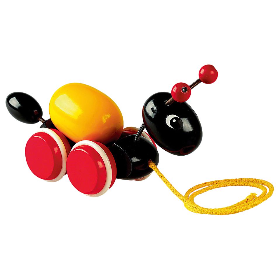 Brio Pull Along Ant with Egg Wooden Toy at John Lewis 