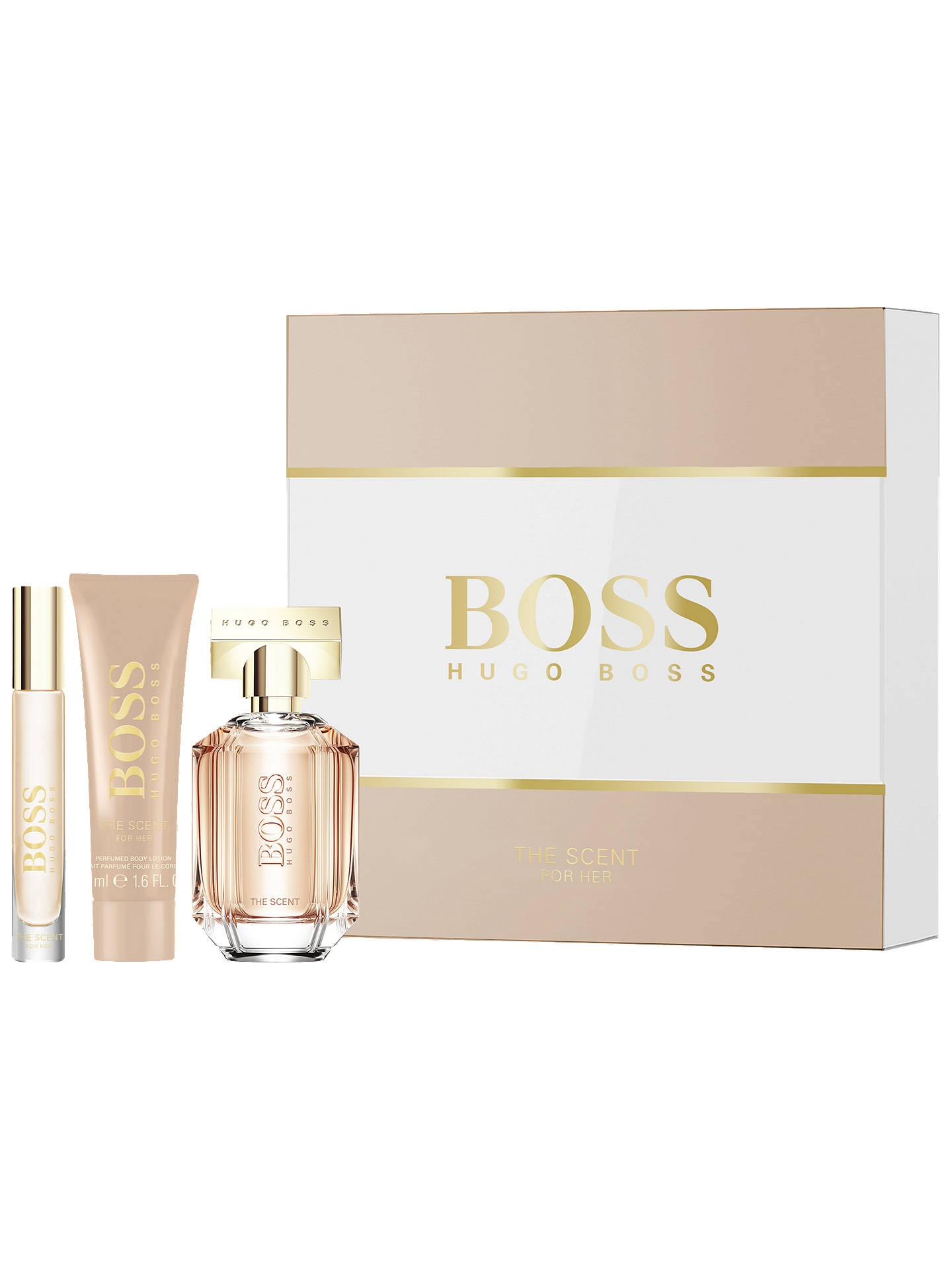 HUGO BOSS BOSS The Scent For Her 50ml Eau de Parfum Fragrance Gift Set ...