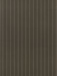 Ralph Lauren Langford Chalk Stripe Wallpaper, Chocolate PRL5009/05