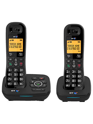 BT 1700 Digital Cordless Telephone with Nuisance Call Blocker & Answering Machine, Twin DECT