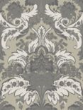Cole & Son Aldwych Wallpaper, Silver And White 94/5026