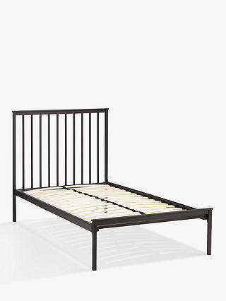 John Lewis & Partners Franklin Child Compliant Bed Frame, Single, Black