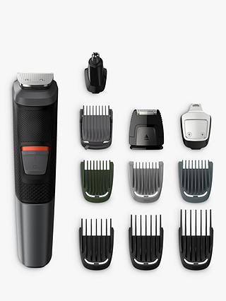 Philips MG5730/13 Series 5000 11-in-1 Multi Grooming Kit for Beard, Hair and Body with Nose Trimmer Attachment