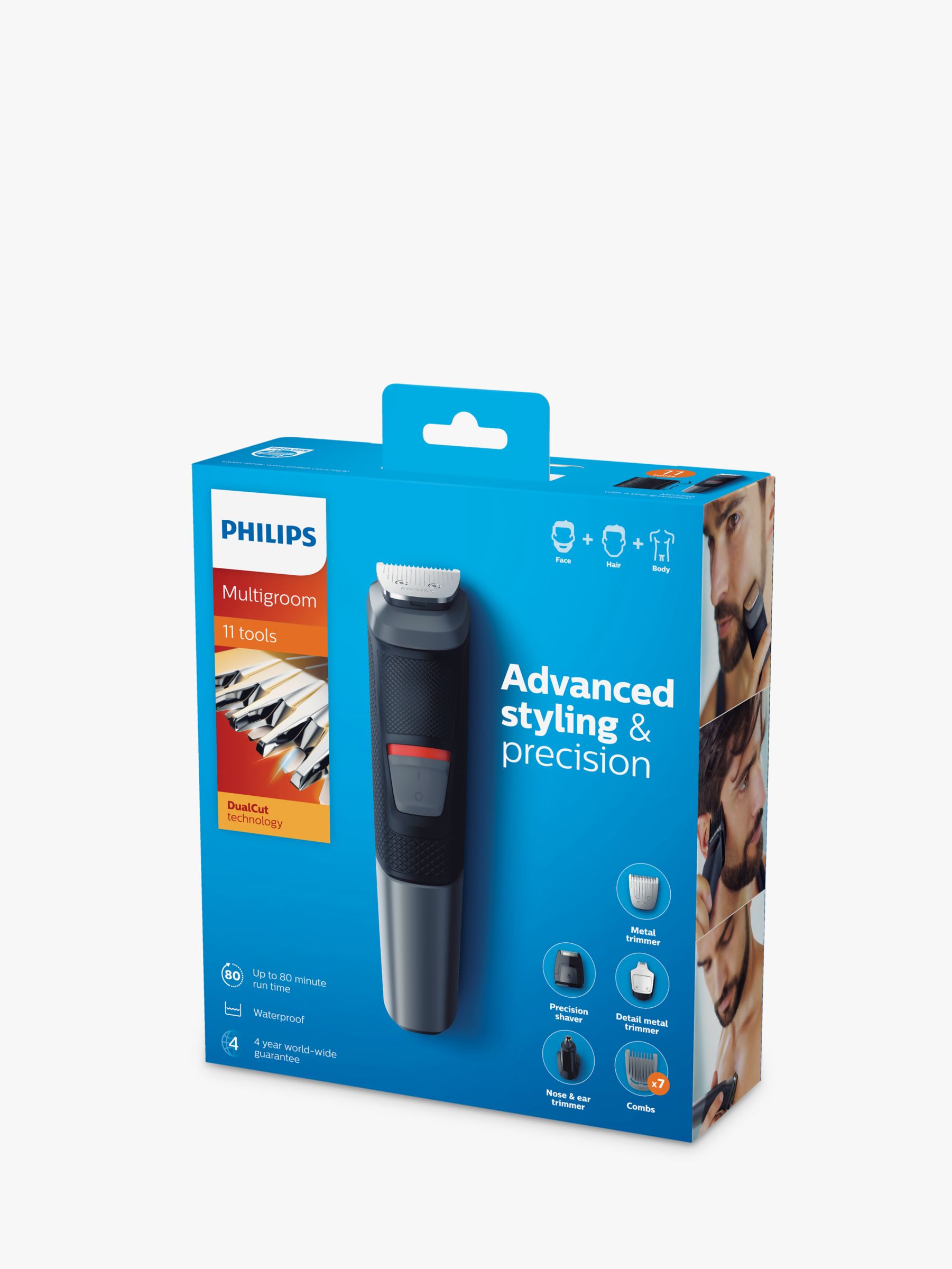 philips mg5730 accessories