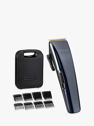 BaByliss for Men Titanium Nitride Hair Clipper Set