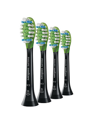 Philips HX9064/06 Sonicare W3 Premium White Toothbrush Heads, Pack of 4