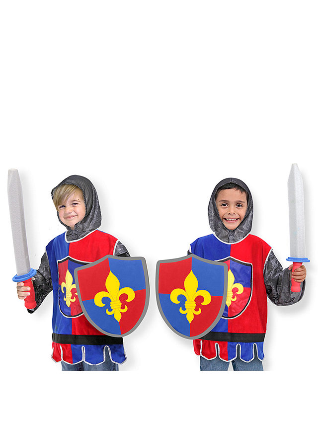 Melissa & Doug Knight Children's Costume, 3-6 years