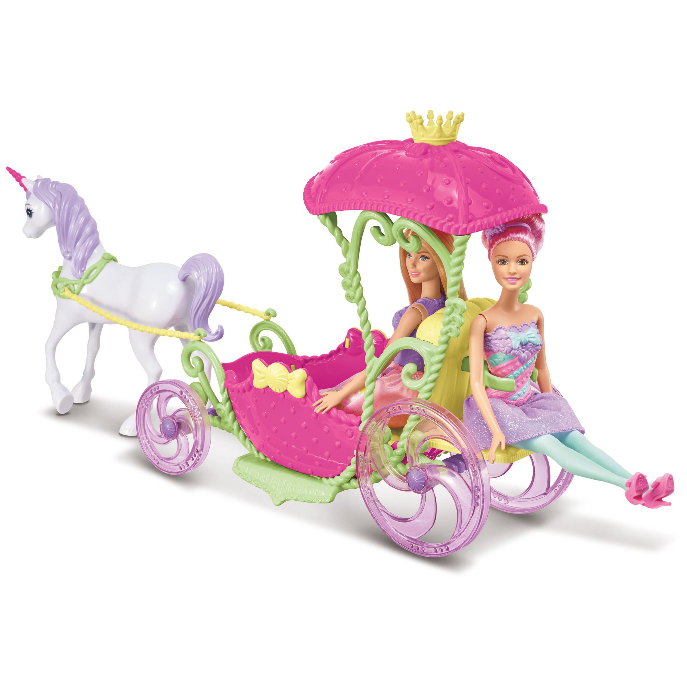barbie dreamtopia unicorn and carriage