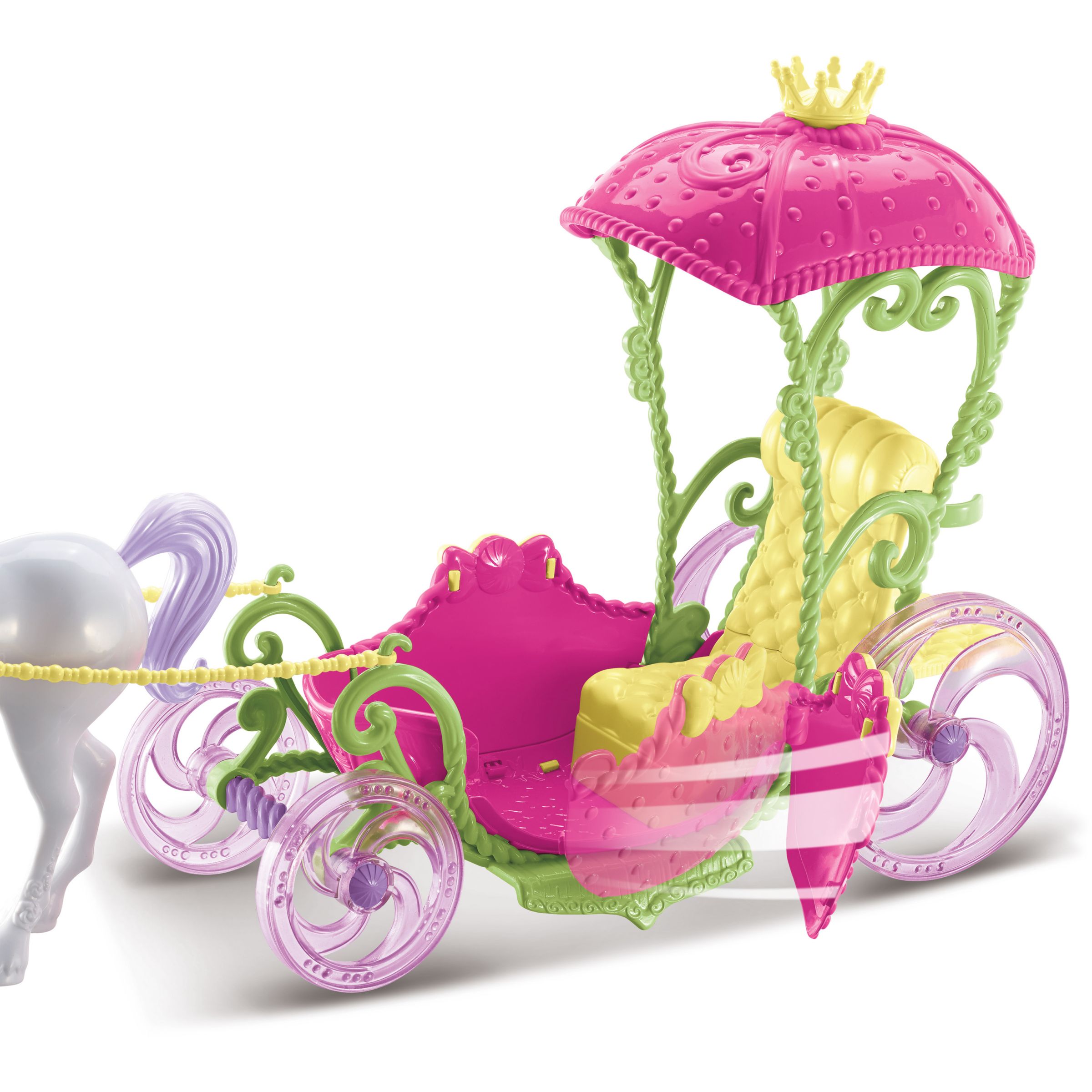barbie with unicorn carriage
