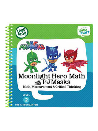 LeapFrog LeapStart Moonlight Hero Maths with PJ Masks Activity Book