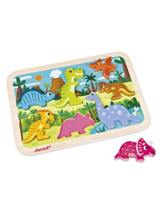 A Little Lovely Company Puzzle - 5-en-1 - Dinosaur