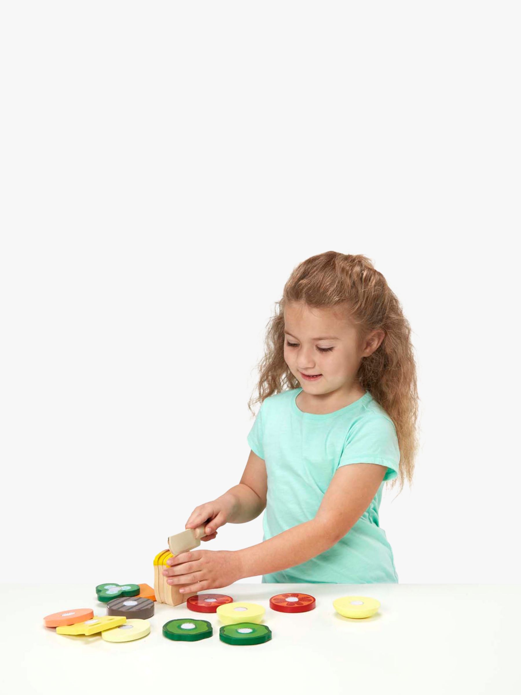 Melissa & Doug Wooden 3-Piece Table & Chairs Set | Quill