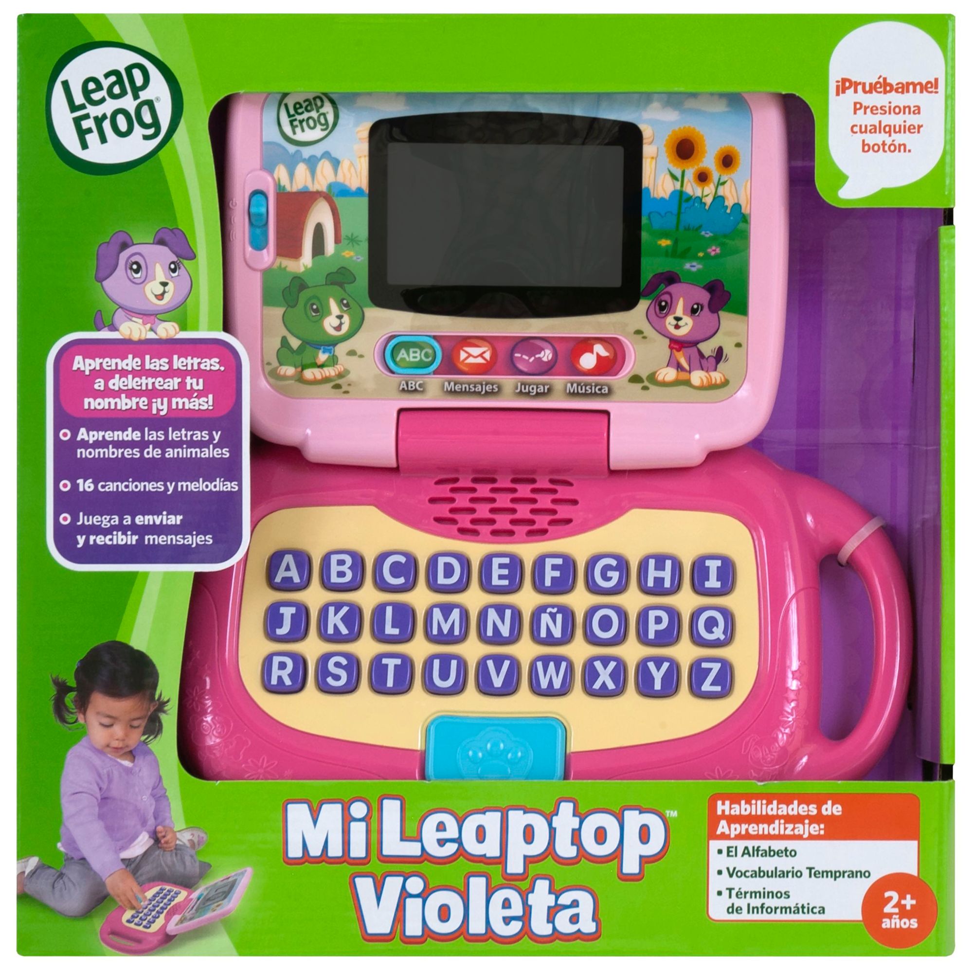 LeapFrog 2in1 Leaptop Touch Laptop, Pink at John Lewis & Partners