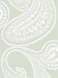 Cole & Son Rajapur Wallpaper, White On Olive 95/2063