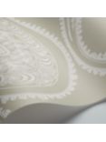 Cole & Son Rajapur Wallpaper, White On Olive 95/2063