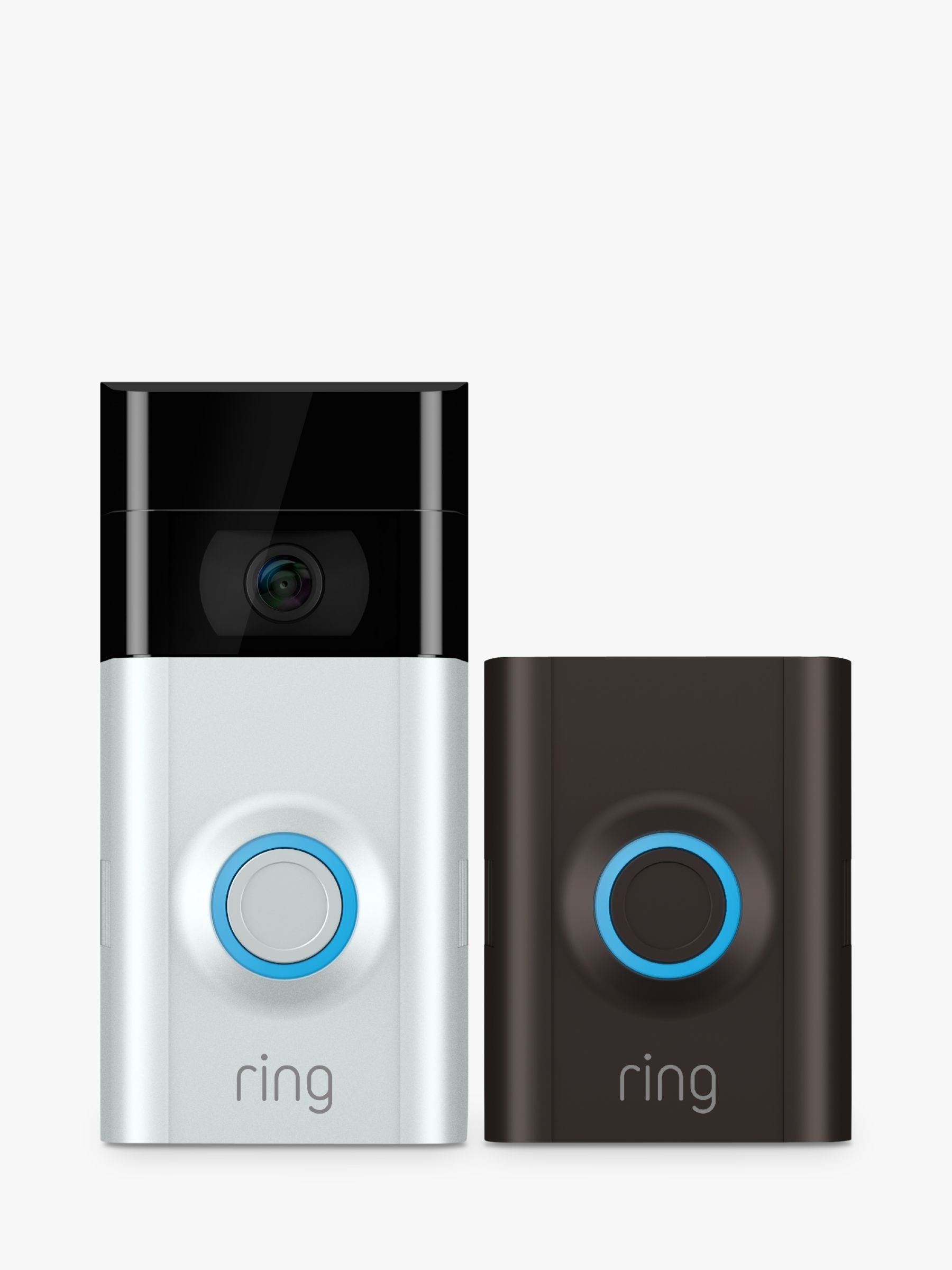 Fra vandring cement Ring Smart Video Doorbell 2 with Built-in Wi-Fi & Camera