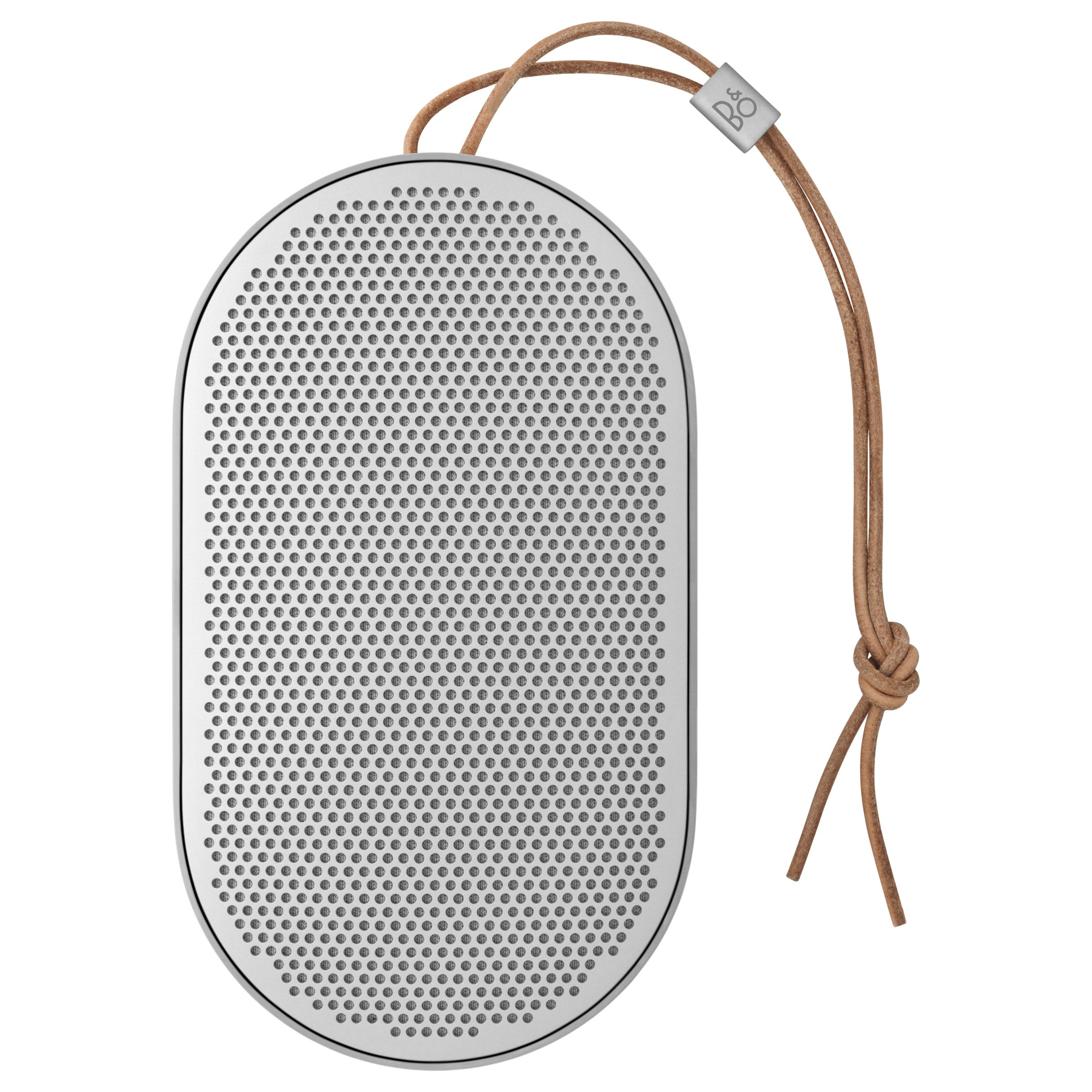 Bang & Olufsen Beoplay P2 Portable Splash-Resistant Bluetooth Speaker, Natural