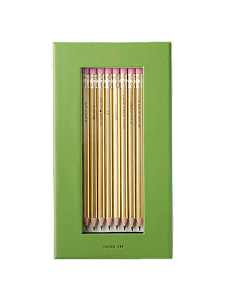 kate spade new york As Gold As Gold Pencils, Set of 8