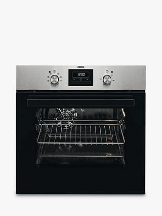 Zanussi ZZB35901XA Built-In Electric Single Oven, Stainless Steel
