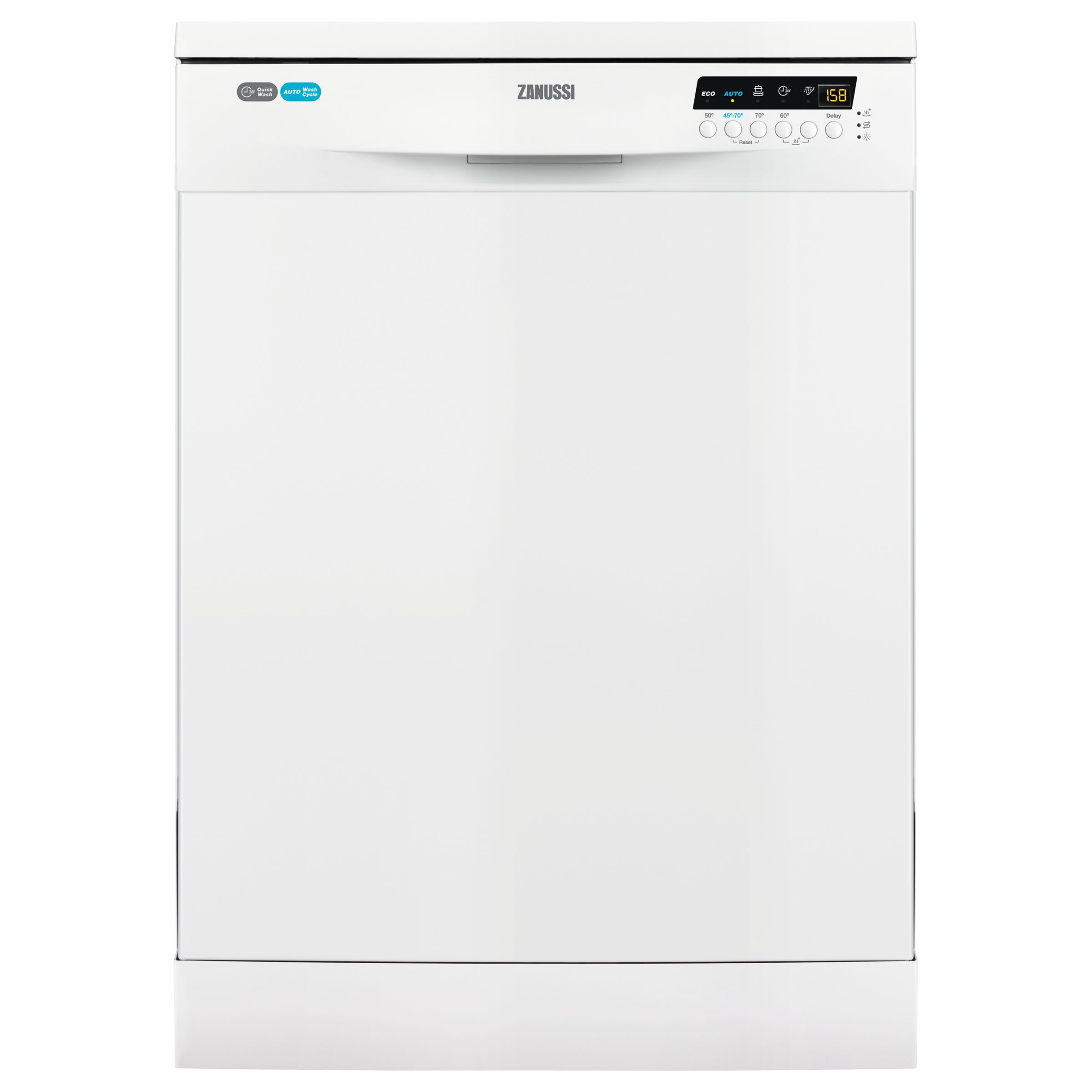 Zanussi ZDF26004WA Freestanding Dishwasher, White