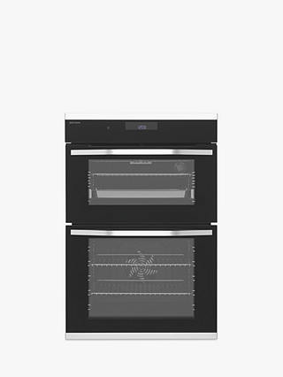 John Lewis & Partners JLBIDO931X Built-In Double Electric Oven, Stainless Steel