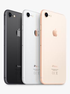 Apple iPhone 8, iOS 11, 4.7", 4G LTE, SIM Free, 64GB, Space Grey