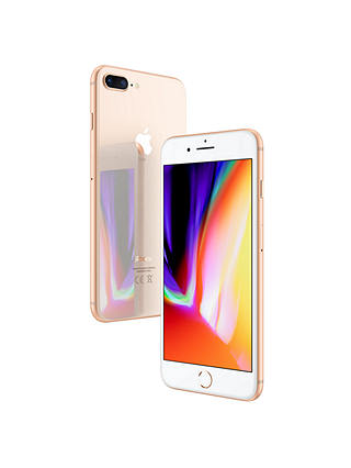 Apple iPhone 8 Plus, iOS 11, 5.5", 4G LTE, SIM Free, 256GB