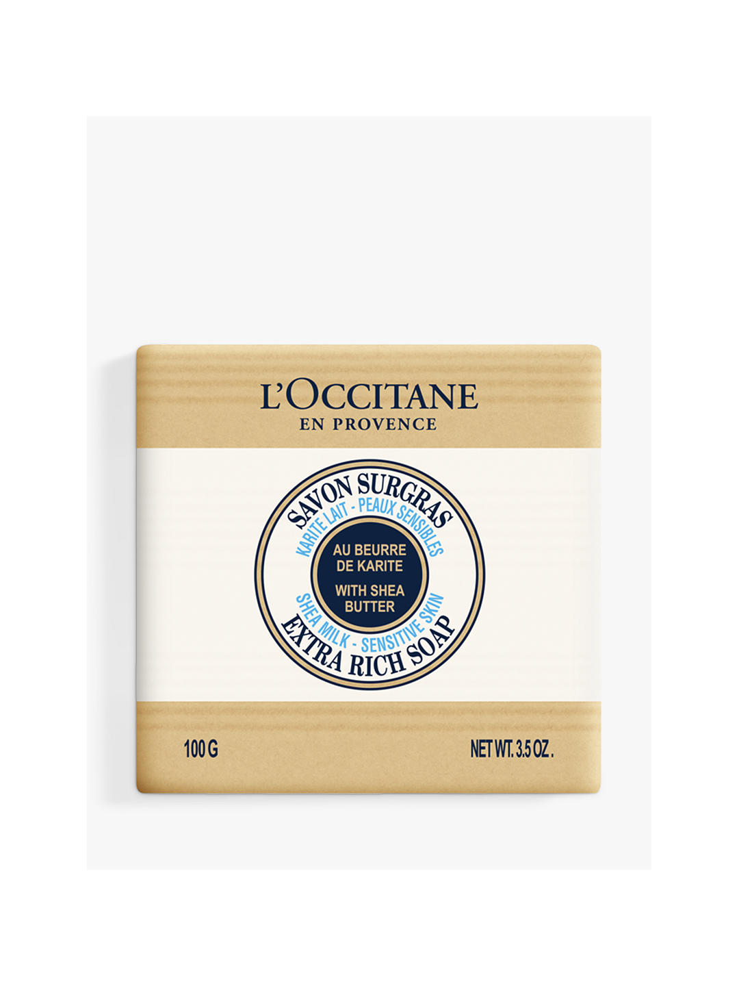 L'OCCITANE Milk Shea Butter Extra Gentle Soap, 100g 1