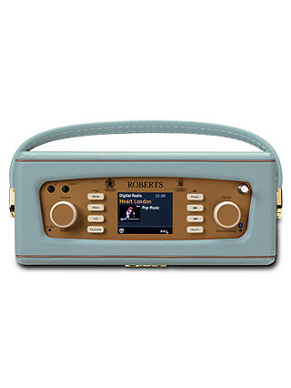 Roberts Revival RD70 DAB/DAB+/FM Bluetooth Digital Radio with Alarm, Duck Egg